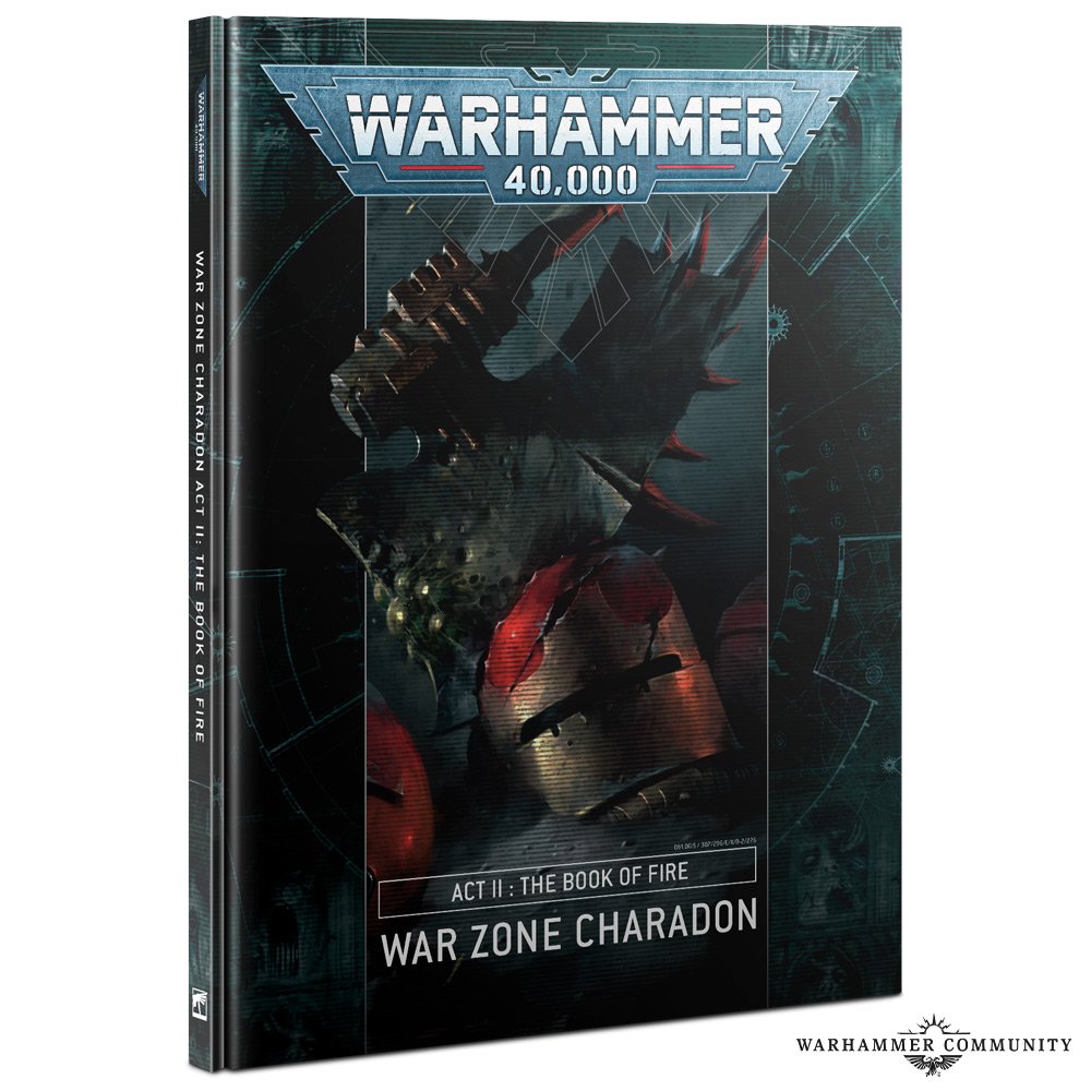Warhammer 40K Book: War Zone Charadon Act 2 - Book of Fire