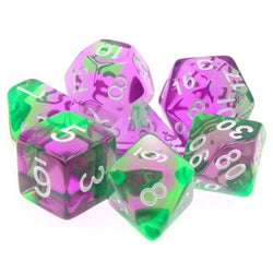 Dice Tasty Minstrel: Poly 7 Set Translucent