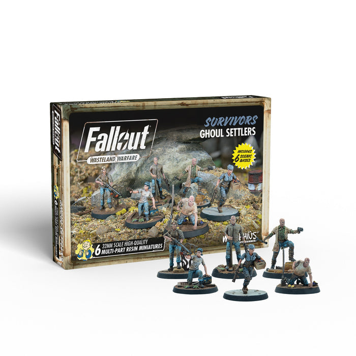 Fallout Wasteland Warfare Survivors: Ghoul Settlers