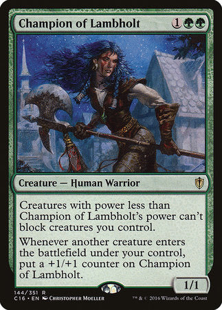 Champion of Lambholt [Commander 2016]