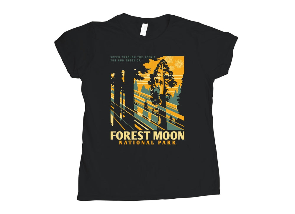 T-Shirt Snorgtees Ladies T: Forest Moon National Park