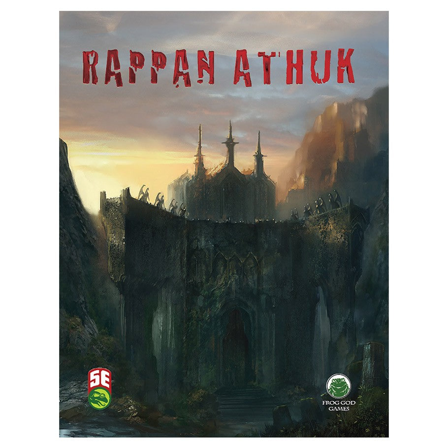 Dungeons & Dragons Frog God: Rappan Athuk (includes Appendices book)