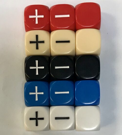 Dice D06 FATE Dice (+/- Dice)