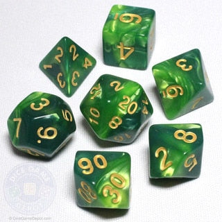 Dice Tasty Minstrel: Poly 7 Set Fusion