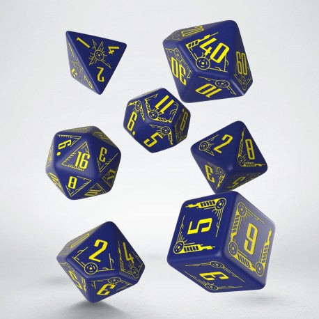 Dice Q-Workshop: Poly 7 Set Galactic