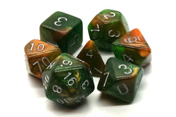 Dice Old School Dice: Poly 7 Set Galaxy