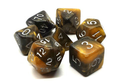 Dice Old School Dice: Poly 7 Set Galaxy