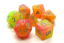 Dice Old School Dice: Poly 7 Set Galaxy