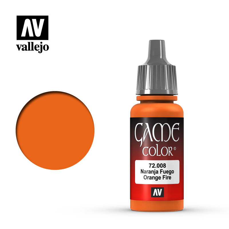 Paint Vallejo Game Color: Orange