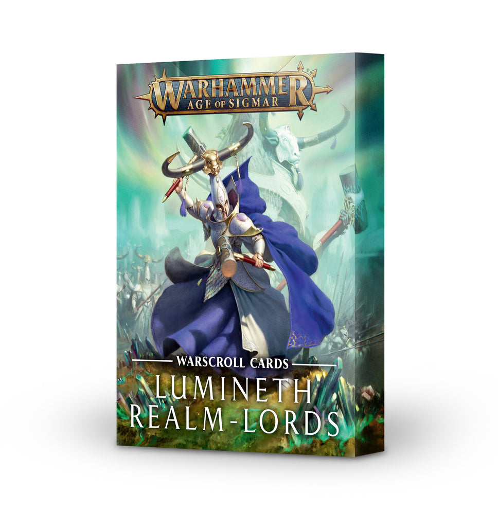 Warhammer Age of Sigmar Lumineth Realm-Lords: Warscroll Cards