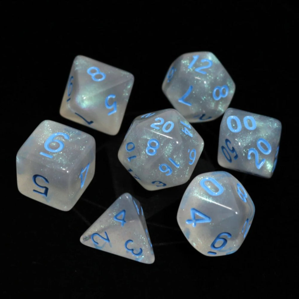 Dice DieHard Dice: Poly 7 Set Moonstone