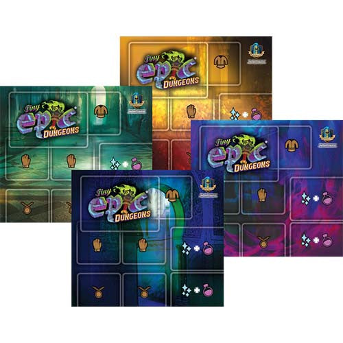 Tiny Epic Dungeons: Player Mats (4)