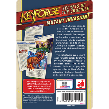 Genesys: Secrets of the Crucible Cards: Mutant Invasion!