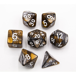Dice Critical Hit: Poly 7 Set Fusion