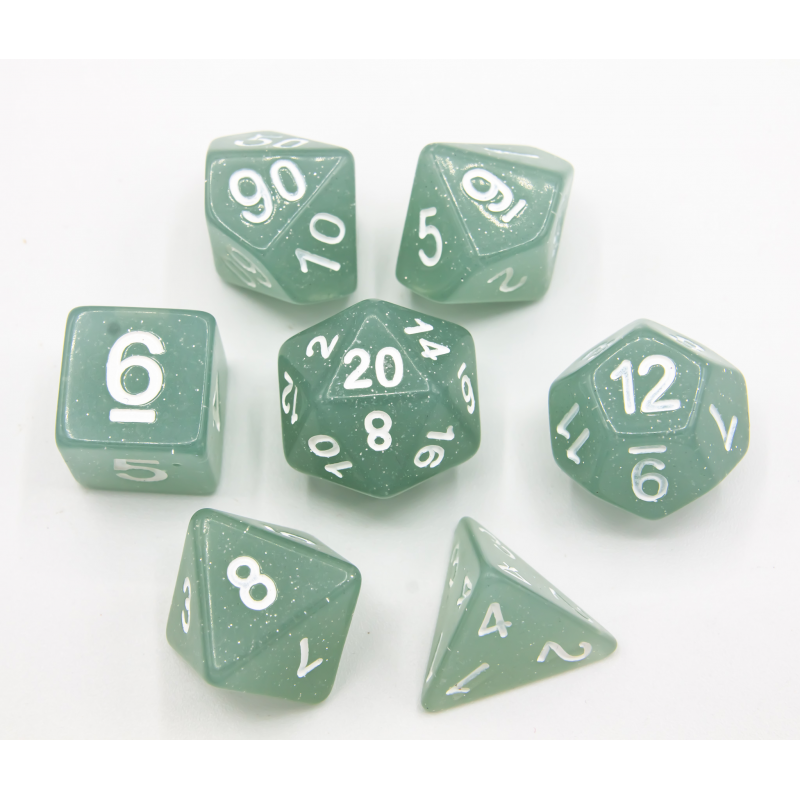 Dice Critical Hit: Poly 7 Set Jelly