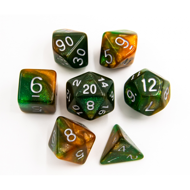 Dice Critical Hit: Poly 7 Set Special Set