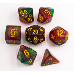 Dice Critical Hit: Poly 7 Set Special Set