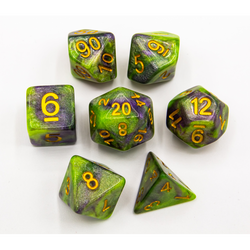 Dice Critical Hit: Poly 7 Set Special Set