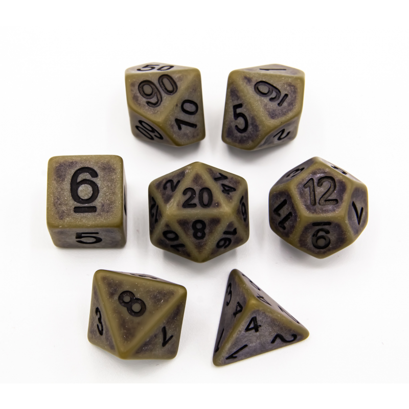 Dice Critical Hit: Poly 7 Set Ancient
