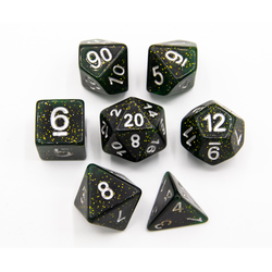 Dice Critical Hit: Poly 7 Set Dark Nebula
