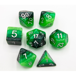 Dice Critical Hit: Poly 7 Set Multi-layer
