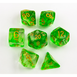 Dice Critical Hit: Poly 7 Set Nebula