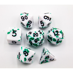 Dice Critical Hit: Poly 7 Set Speckled
