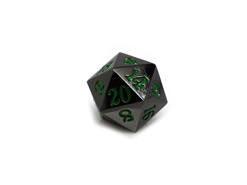 Dice Easy Roller: D20 Gun Metal