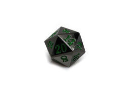 Dice Easy Roller: D20 Gun Metal