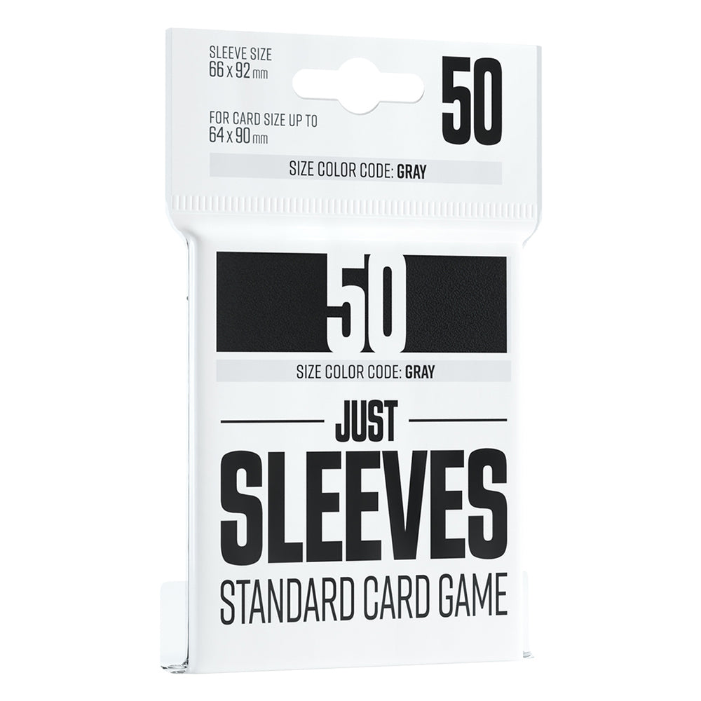 Card Sleeves GameGen!c: Just Sleeves: Standard Card Game Black (50)