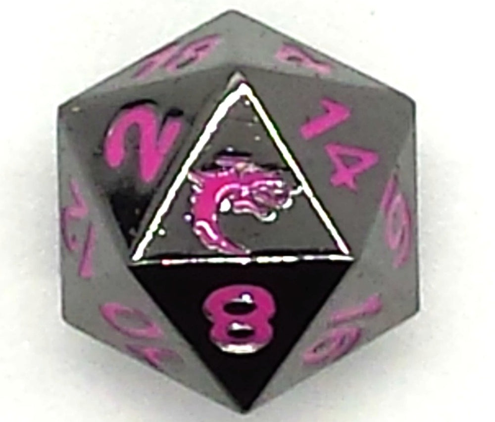 Dice Old School Dice: D20 Metal Halfling