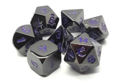 Dice Old School Dice: Poly 7 Set Metal Halfling