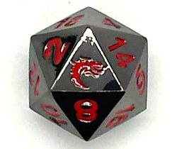 Dice Old School Dice: D20 Metal Halfling