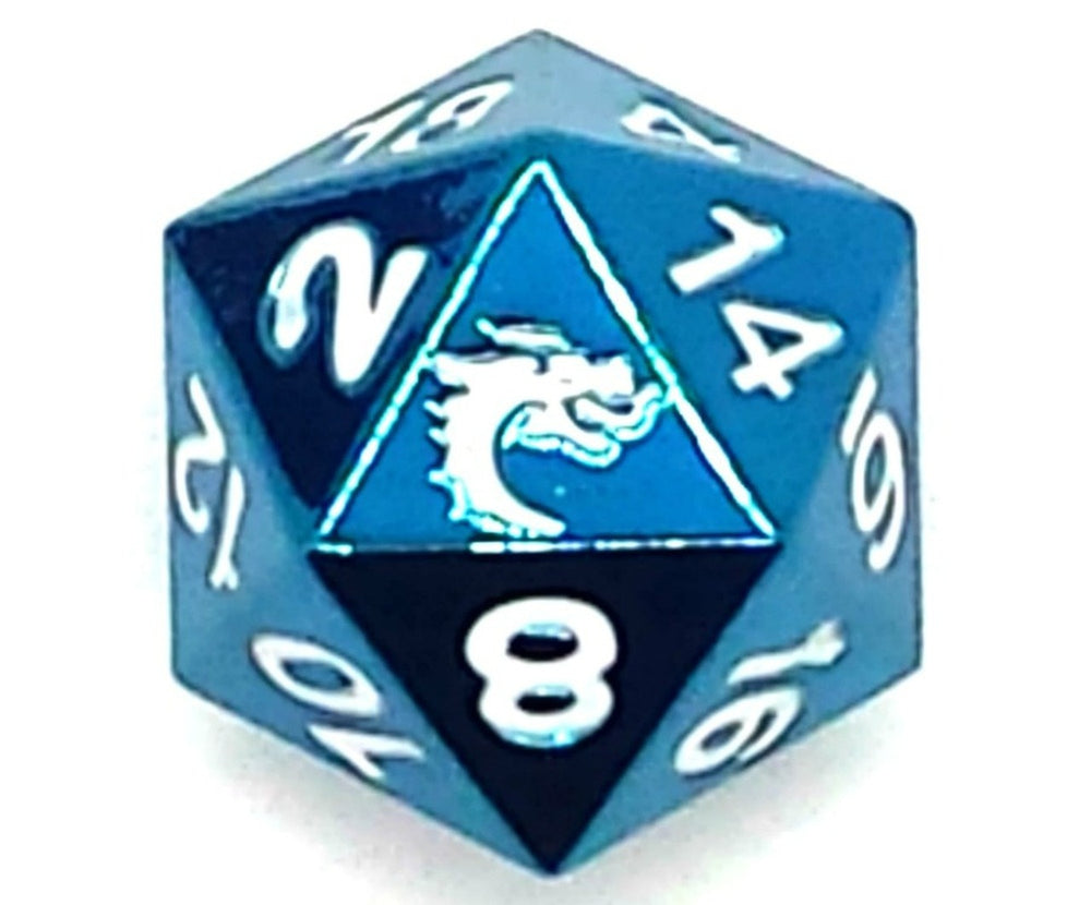 Dice Old School Dice: D20 Metal Halfling