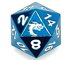 Dice Old School Dice: D20 Metal Halfling