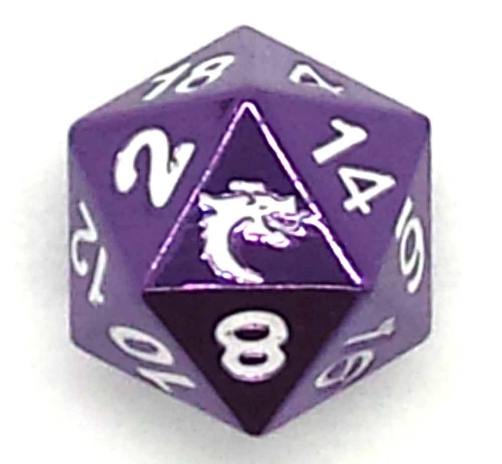 Dice Old School Dice: D20 Metal Halfling
