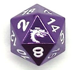 Dice Old School Dice: D20 Metal Halfling