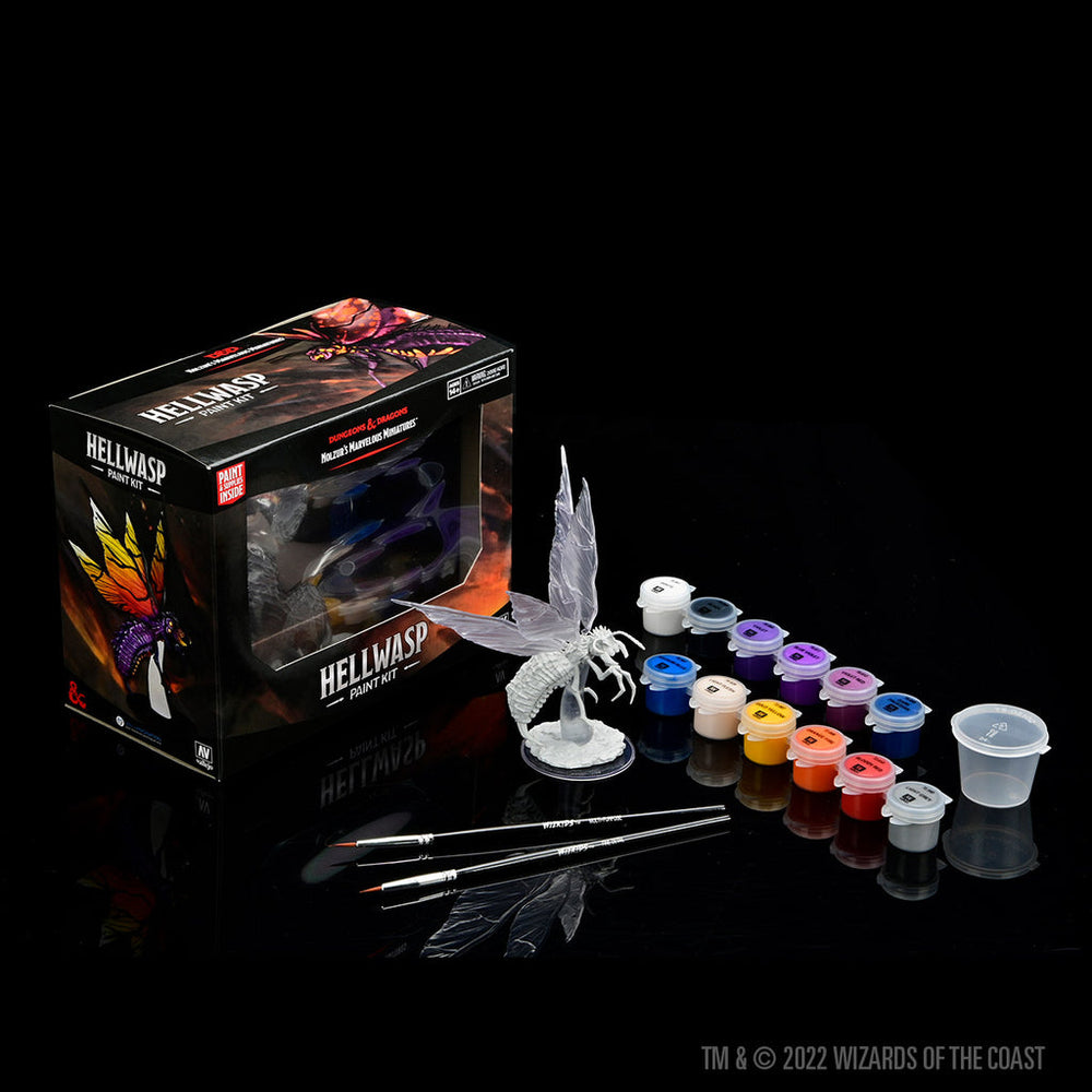 Mini Dungeons & Dragons - Nolzur`s Marvelous Miniatures: Paint Kit - Hellwasp