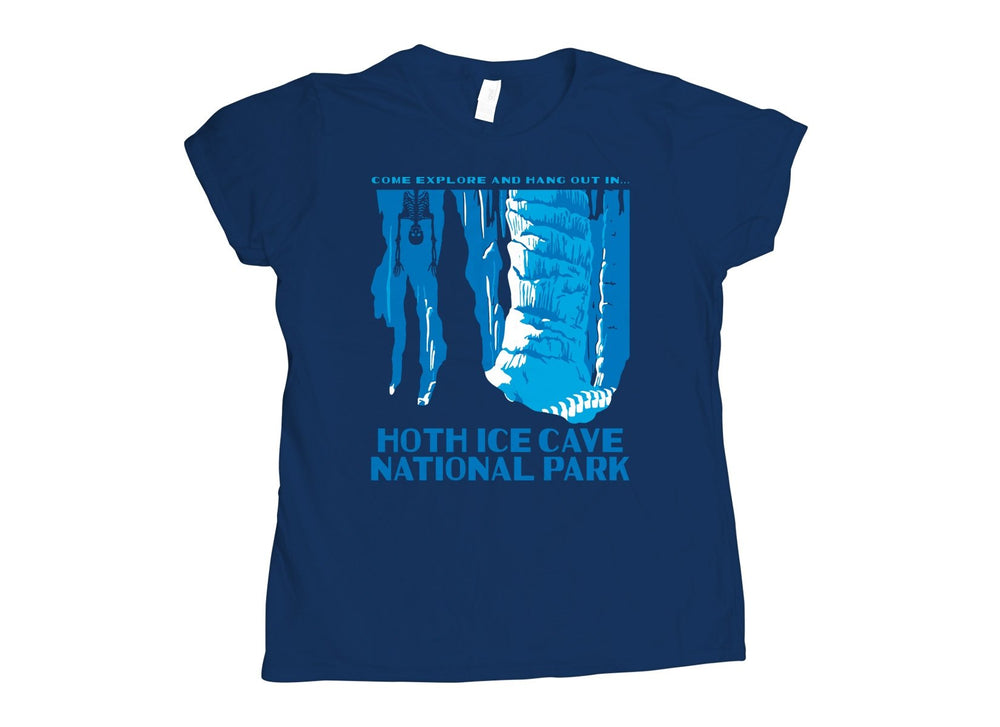T-Shirt Snorgtees Ladies T: Hoth Ice Cave National Park