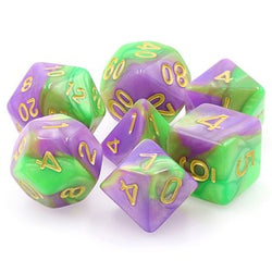 Dice Tasty Minstrel: Poly 7 Set Fusion