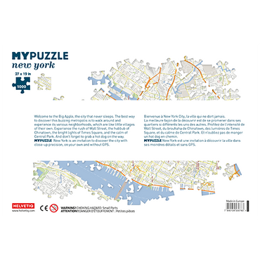 Puzzle Asmodee: 1000 piece My Puzzle: New York City