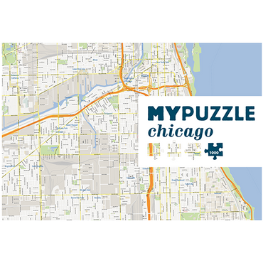 Puzzle Asmodee: 1000 piece My Puzzle: Chicago