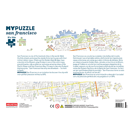 Puzzle Asmodee: 1000 piece My Puzzle: San Francisco
