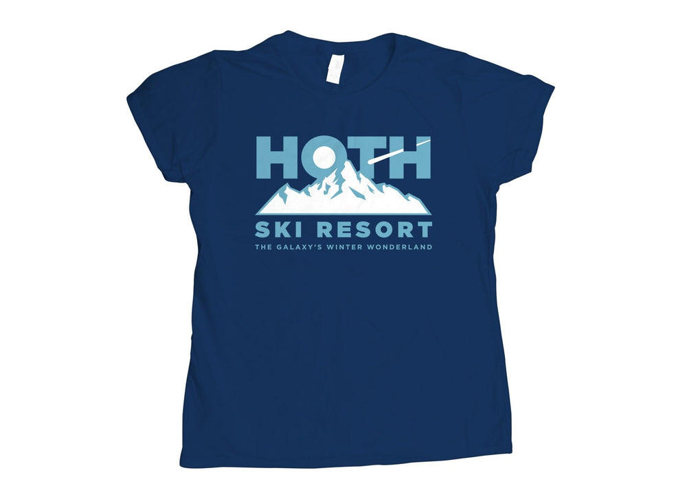 T-Shirt Snorgtees Ladies T: Hoth Ski Resort