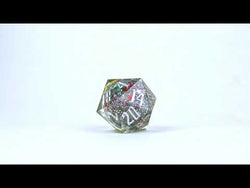Dice Sirius: d20 Snow Globe: 54mm