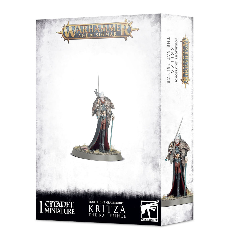 Warhammer Age of Sigmar Soulblight Gravelords: Kritza The Rat Prince