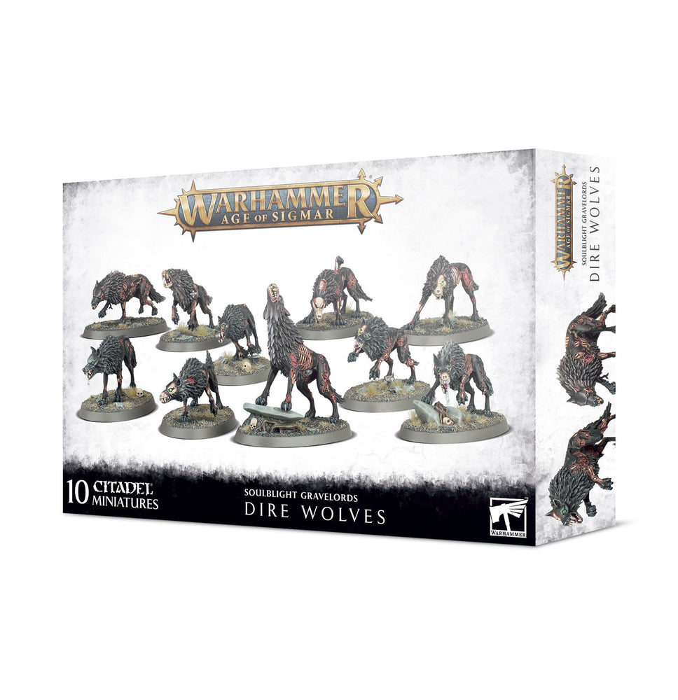 Warhammer Age of Sigmar Soulblight Gravelords: Dire Wolves