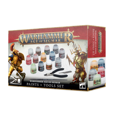 Warhammer Age of Sigmar: Paint + Tools 2021 Edition
