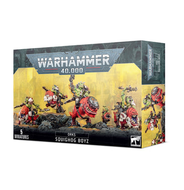 Warhammer 40K Orks: Squighog Boyz