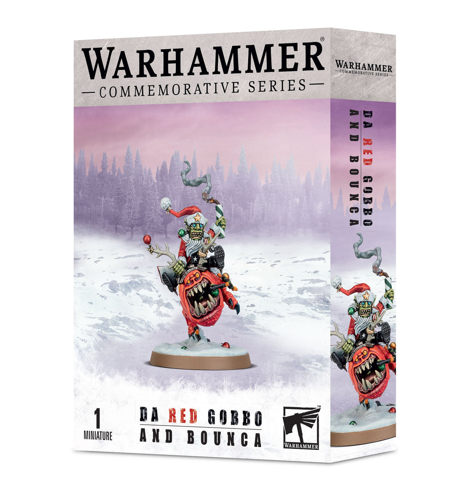Warhammer 40K Orks: Da Red Gobbo and Bounca